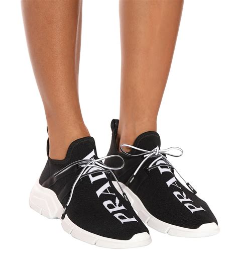 prada black dress shoes|Prada black sneakers women's.